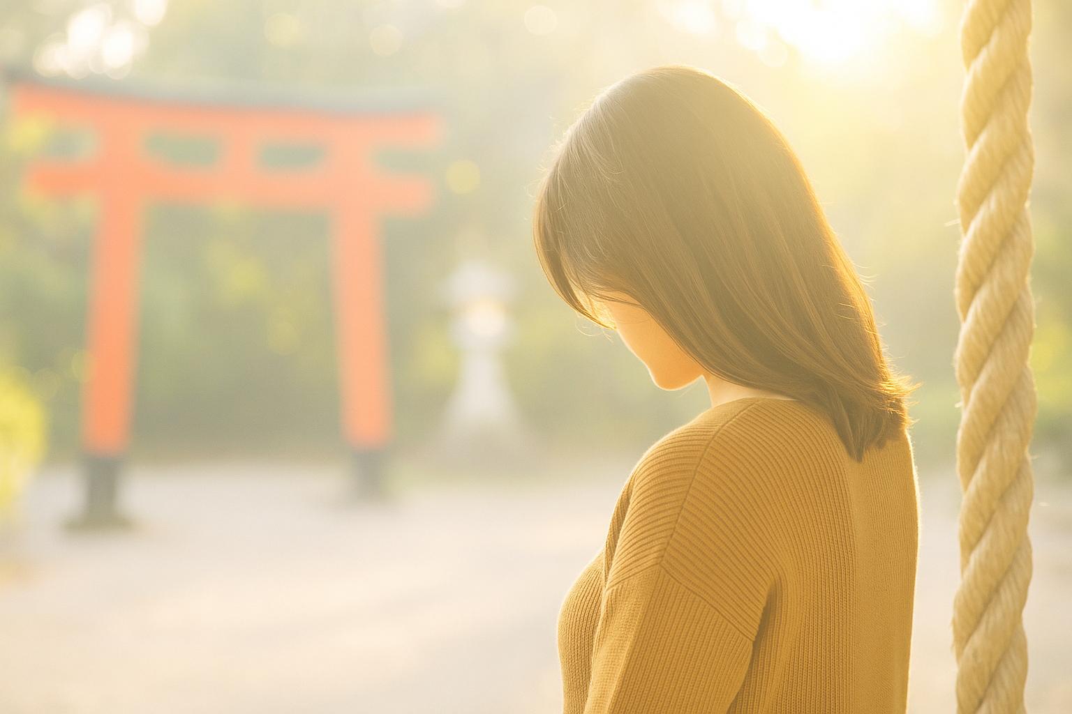 神社 参拝後 落ち込む